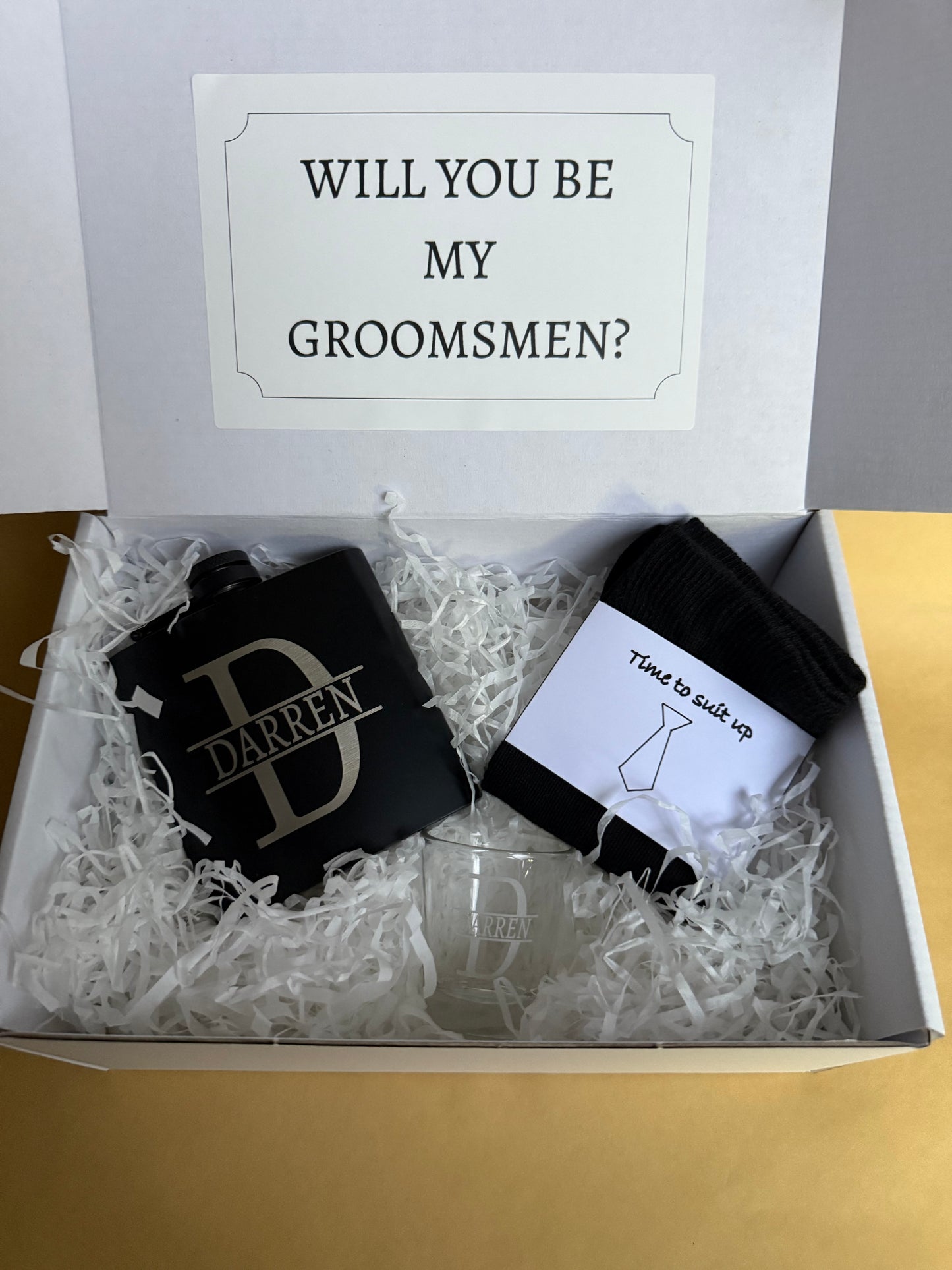 Groomsmen Gift Box