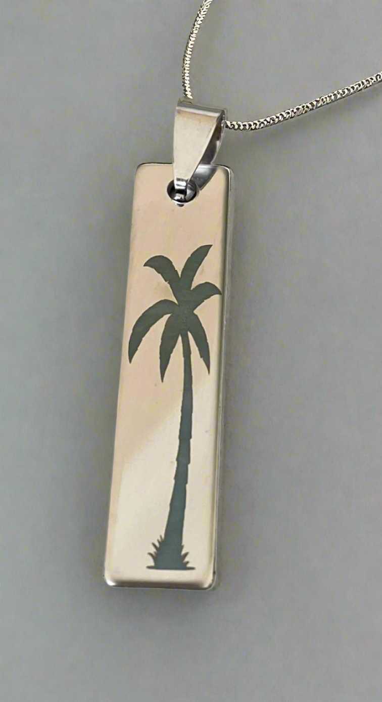 Pendant - Rectangle with Name or Image