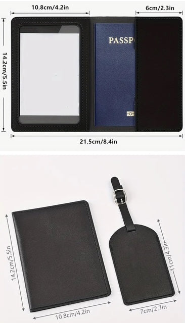 Travel Set - Passport & Luggage Tag